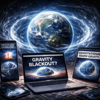 Desmienten rumores sobre interrupción de la fuerza gravitacional de la Tierra