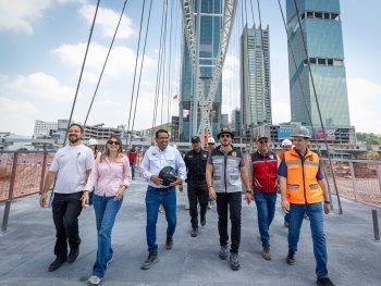 Gobernador supervisa avances del Puente La Virgen y Puente Nuevo: 87% y 92% de progreso