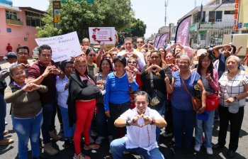 Supervisa Armenta rehabilitación de la 105 Poniente; registra 44% de avance