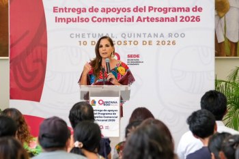 Mara Lezama entrega 2.4 mdp a artesanos y lanza profesionalización del sector en Quintana Roo