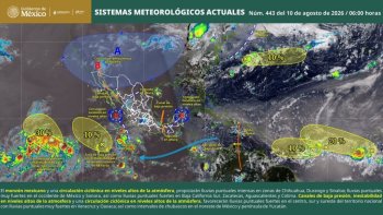 Oaxaca: pronostican lluvias y tormentas dispersas en Sierra Sur para este lunes