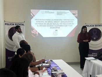 Presentan en El Vizcaíno protocolo para atender violencia contra niñas, niños y adolescentes