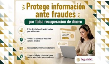 SSPC alerta sobre fraudes de recuperación de dinero y emite recomendaciones