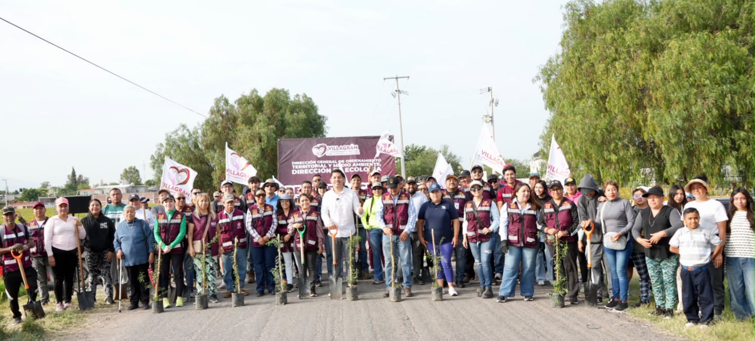 *La transformación también se siembra: Emmanuel Reyes destaca Jornada Nacional de Reforestación*
