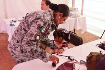 Ferias de la Paz superan más de 35 mil servicios de salud en Puebla