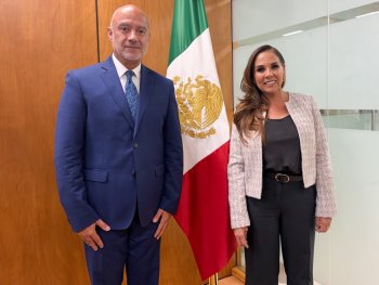 Mara Lezama y SICT revisan proyectos prioritarios de infraestructura para Quintana Roo