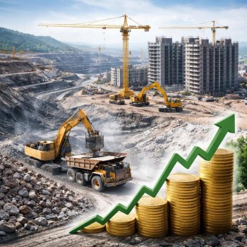 Construcción y minería impulsan 0.8% la actividad industrial de México en junio