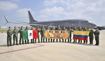 México envía ayuda humanitaria a Colombia tras sismo con despensas y personal militar