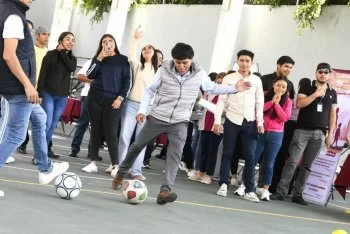 Secretaría de Salud impulsa circuito interactivo para entornos laborales en Puebla