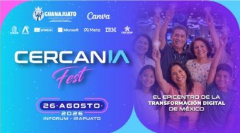 CercanIA Fest 2026: evento tecnológico de Guanajuato será en Irapuato