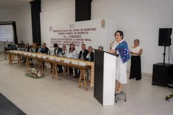 Inauguran 7º Congreso de Terapia de Sustitución de la Función Renal en Cadereyta