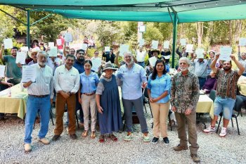 Entregan Sello Querétaro a ejidatarios por conservación en la Sierra Gorda