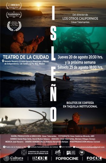 Estreno mundial de 'Isleño' en La Paz: César Talamantes retrata comunidades insulares