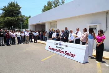 SEP Puebla inicia proyecto solar que ahorrará 1.2 millones de pesos al año