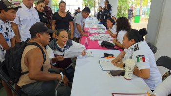 Feria de Paz en Villas Otoch Paraíso: Gobierno de Quintana Roo acerca servicios a familias