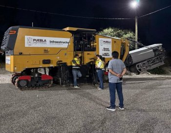 Inician pavimentación de Avenida Ramón Caballero en Tehuacán; habrá cierres viales