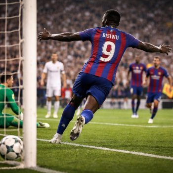 Bisiwu brilla con doblete en victoria del Barcelona sobre el Real Madrid