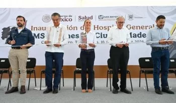 Sheinbaum inaugura Hospital del IMSS Bienestar en Madero; atenderá a 538 mil personas