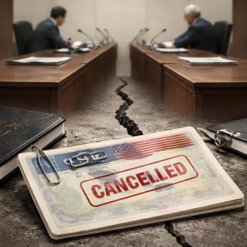 Cancelación de visa a López Beltrán tensa relación bilateral