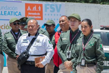 Capacitan a 160 policías de Puebla, Tlaxcala y Veracruz en seguridad vial