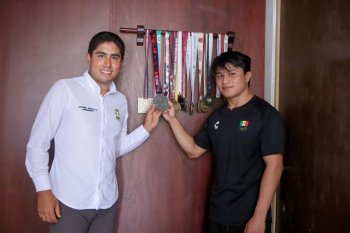 Jazziel Balam, el luchador de Playa del Carmen que sueña con unos Juegos Olímpicos
