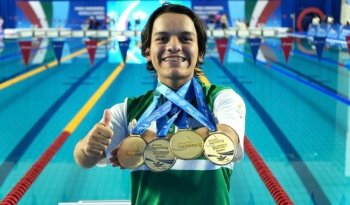 México brilla en Serie Mundial de Para Natación con 17 oros y 39 medallas