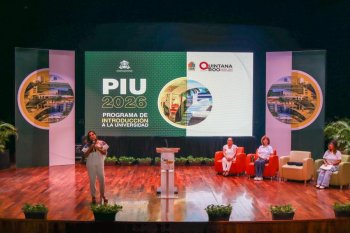 Mara Lezama da bienvenida a 2 mil 399 estudiantes de nuevo ingreso a la UQROO