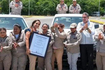 Reconoce Mara Lezama labor del personal de Vectores en prevención de enfermedades