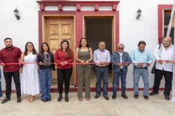 Semovi inaugura módulo de emplacamiento en San Francisco Telixtlahuaca