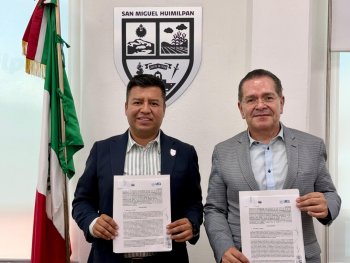 UTEQ y Huimilpan firman convenio para fortalecer educación y capacitación municipal