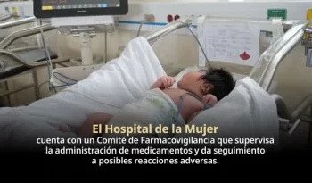 Hospital de la Mujer garantiza administración segura de medicamentos a recién nacidos