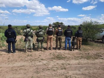 Realizan autoridades estatales prospección forense en Cuauhtémoc, Zacatecas