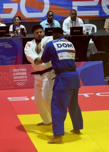 Judoca mexicano Sergio del Sol gana bronce en Centroamericanos tras superar lesión