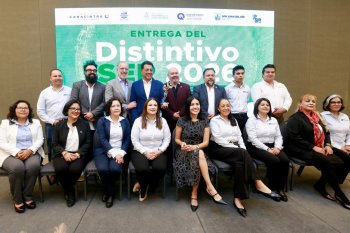 Querétaro entrega primer Distintivo SER a empresas de San Juan del Río