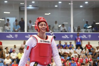 Saraí González gana bronce en taekwondo para México en los Juegos Centroamericanos