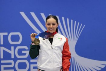 Andrea de la Herrán hace historia para Guanajuato con dos oros en Centroamericanos