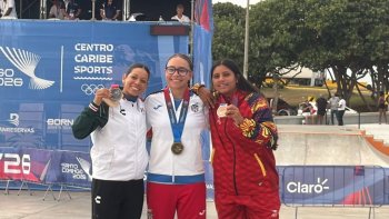 Geraldine Sánchez gana plata para México en skate en Centroamericanos