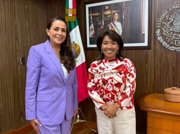 Gobernadora de Aguascalientes gestiona ante SADER proyectos para el campo