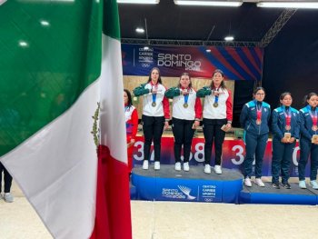 Goretti Zumaya se corona con doble oro en tiro deportivo de los Juegos Centroamericanos