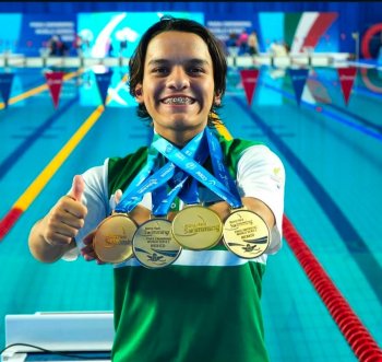 Guanajuato brilla en Serie Mundial de Paranatación con 10 medallas y siete oros