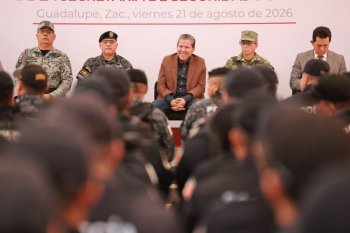 Inaugura gobernador David Monreal campo de tiro de vanguardia para policías de Zacatecas
