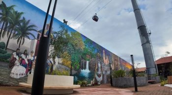 Mural más grande de Michoacán retrata historia e identidad de Uruapan