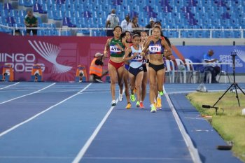 Sabrina Salcedo se queda a un paso del podio en los 5,000 metros de los Juegos Centroamericanos