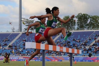Sabrina Salcedo y Arian Chía dan plata y bronce a México en 3000 con obstáculos