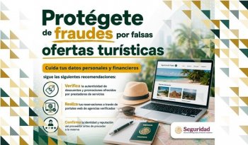 SSPC emite recomendaciones para evitar fraudes en ofertas vacacionales y paquetes turísticos falsos