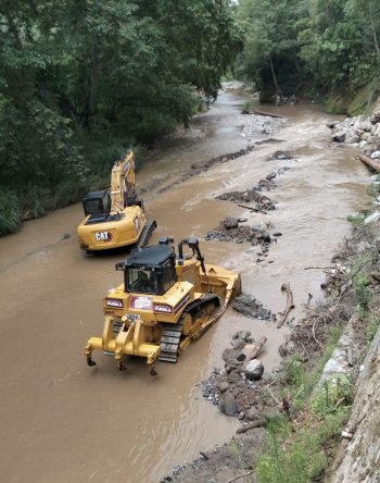 Gobierno de Puebla inicia desazolve en ríos Silima y San Marcos en Xicotepec