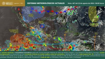 Lluvias y tormentas aisladas en Oaxaca; continúan temperaturas elevadas