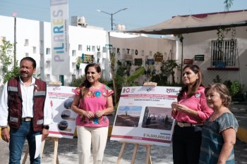 Mara Lezama anuncia rehabilitación del DIF-PILARES Villas Otoch Paraíso