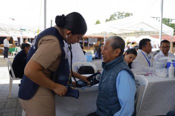 Ferias de Paz brindan más de 109 mil servicios a familias de seis municipios de Puebla