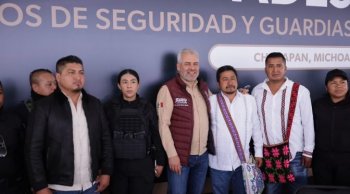 Gobernador refrenda respaldo a kuárichas y rondas comunitarias en Michoacán